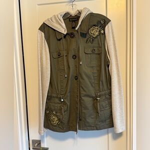 Women’s extra large button up jacket